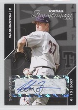2008 Just Minors Signing Date Black Edition 9/25 Jordan Zimmermann #75 Auto 0f8