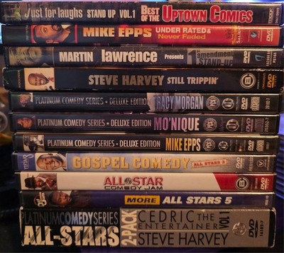 Urban Stand Up Comedy DVD Lot 11 Def Comedy Jam Martin Lawrence Steve Harvey