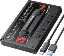 ORICO 2.5 Hard Drive Enclosure USB C to SATA III for 2.5inch SSD HDD 9.5mm... 