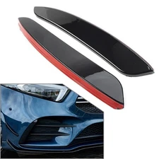 Front Bumper Lip Splitter Spoiler For Mercedes AClass W177 A180 A200/220 A35