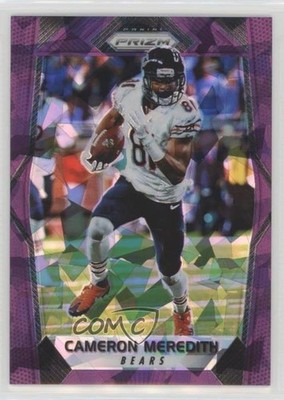 2017 Panini Prizm Purple Crystals Prizm 68/75 Cameron Meredith #50 1u6