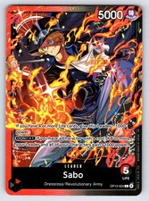 SABO OP13-004 STARTER DECK 35: RED/BLACK SABO FOIL