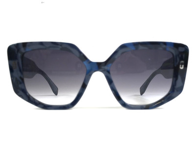 Marc Jacobs Sunglasses MJ1116/S NUM90 Black Blue Tortoise Frames Gradient Lenses