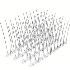 5-30m Steel Bird Spikes For Pigeon Deterrent Fences Spikes Roofs Cat Anti Climb