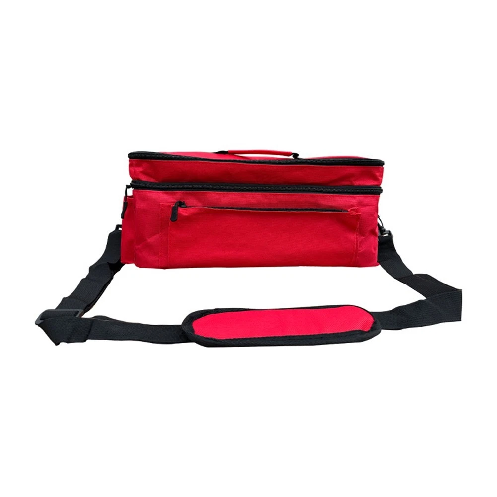 Travel Medicine Kit with Adjustable Compartments and Easy Carry Option