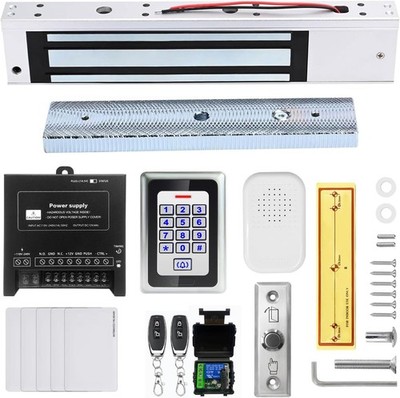 Access Control System 600lb Electric Magnetic Door Lock 280Kg /600LB Kits 