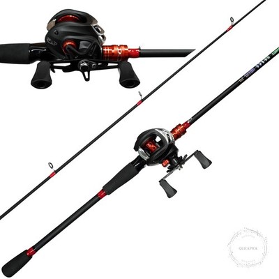 baitcast combos on sale Krazy Black Next Gen Combo Built using lightweight carbon composite and a drilled aluminum spool this reel is built to last Fishing Rod and Reel Combo