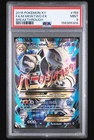 MEGA MEWTWO EX 2015 POKEMON XY BREAKTHROUGH FULL ART #159/162 PSA 9 Q0895