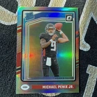 Michael Penix Jr. 2024 Donruss Optic Rated Rookie Silver Holo #279 Falcons