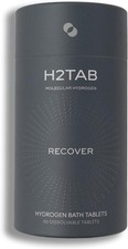 Molecular H2TAB 60ct Hydrogen Bath Tablets   Fragrance-Free Muscle Relief  Skin