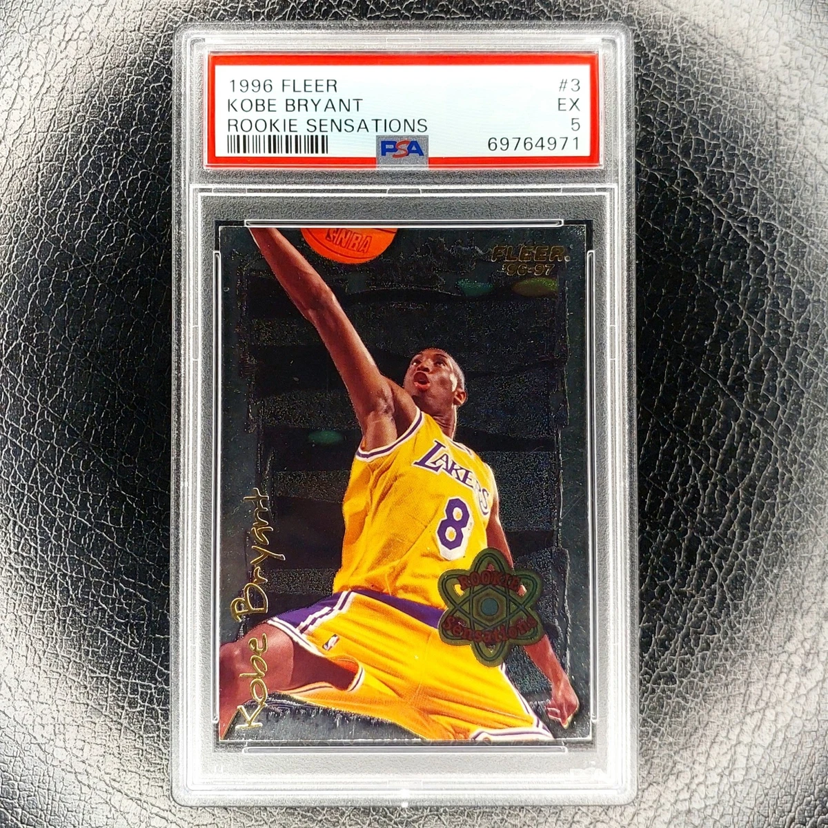 Fleer Kobe Bryant Basketball 1996-97 Season Sports Trading Cards