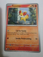 Pokemon Chaos Rising Fennekin 11/86 common NM