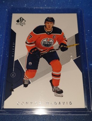 2018-19 SP Authentic Connor McDavid #20 Edmonton Oilers