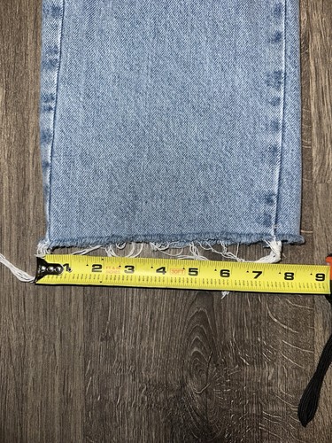 Zara Jeans Women's US 2 EUR 34 Blue Stone Wash Distressed Boyfriend Jeans - Picture 7 of 7