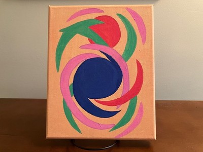8x10 Acrylic Painting Specialist Journey Of Self-Discovery ''Elite Series''