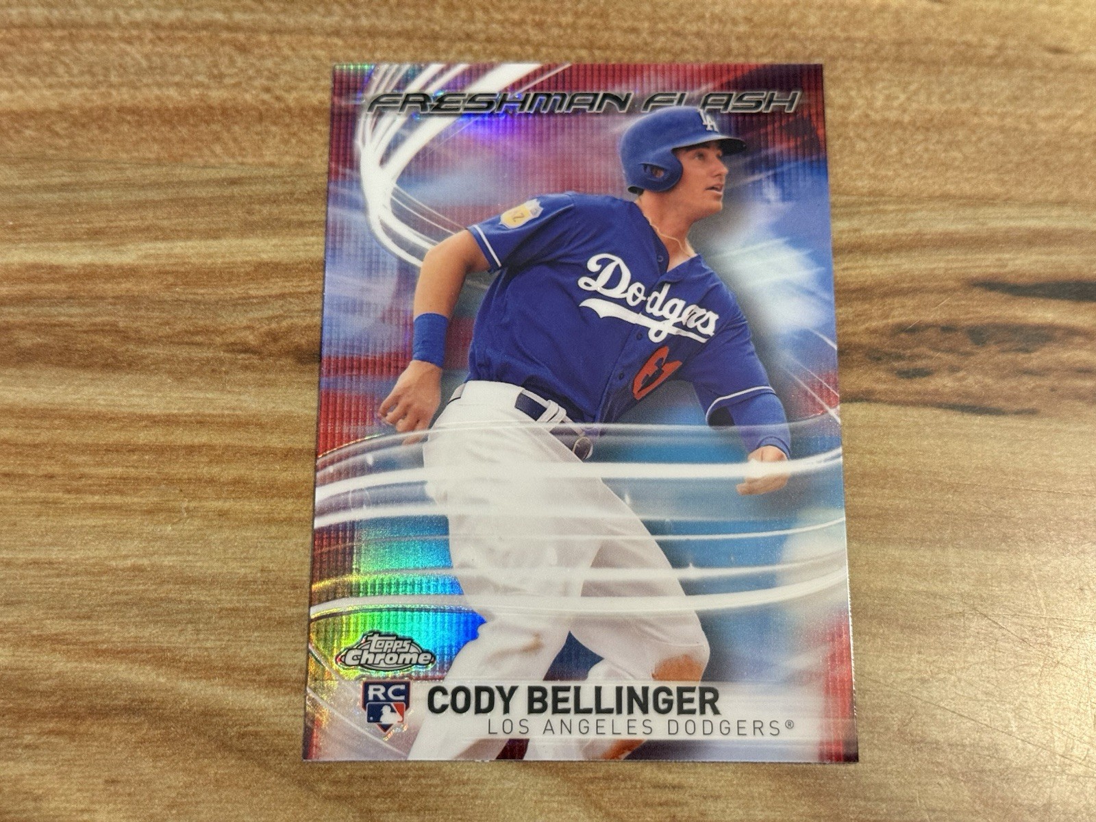 2017 Topps Chrome Cody Bellinger Freshman Flash Rookie #FF-5 RC Card