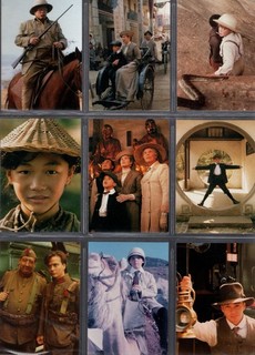 lot de 10 cartes 1992 Pro Set The Young Indiana Jones Chronicles