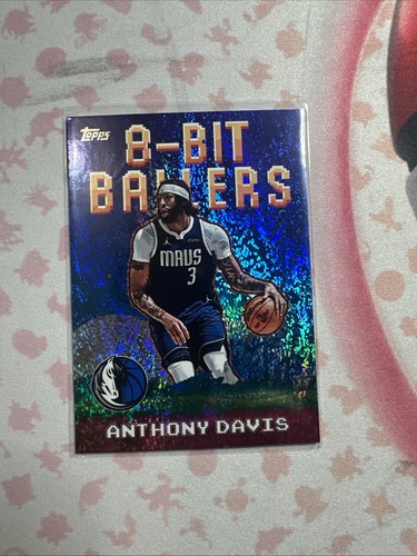 Anthony Davis [Holo] #8B-5 2025 Topps 8-Bit Ballers card