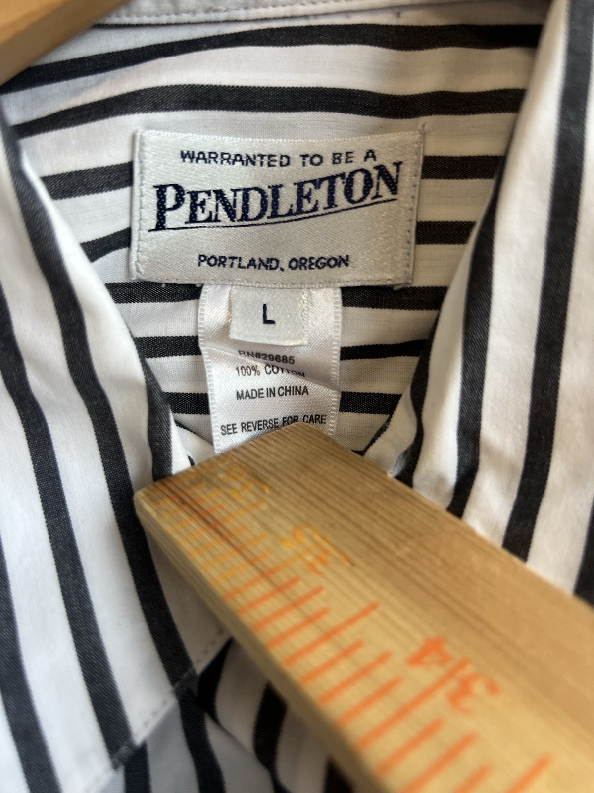 Pendleton Women's Size Medium Button Up Shirt Str… - image 3