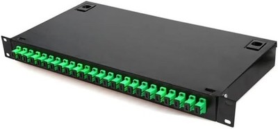 24 Port Glasfaser Patchpanel PLC-1x32-1260-1650nm Splitter Anschlusskasten
