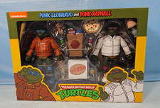 Neca Teenage Mutant Ninja Turtles Punk Leonardo & Punk Raphael Figures New