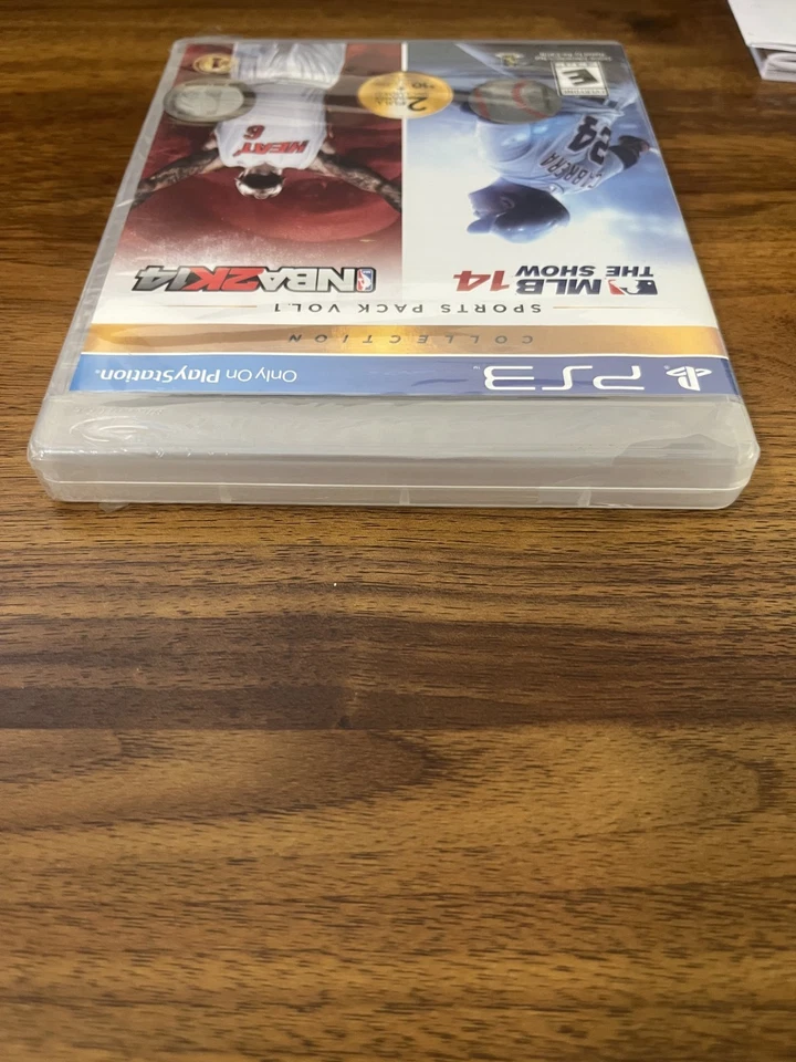 ✨ SEALED ✨ Sports Pack Vol. 1 – PS3 – MLB The Show 14 + NBA 2K14 – BRAND NEW - Image 3 of 4