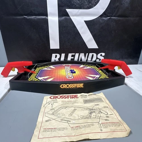 Vintage 1988 Milton Bradley Crossfire Board Game - Tested & Works!! -