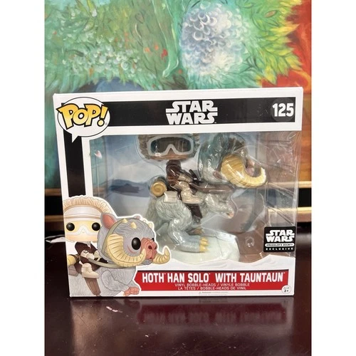 Funko Pop Star Wars Hoth Han Solo With Tauntaun 125 NOC3234
