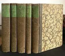 Illustrated World History. A book for the people.  5 Volumes. Corvin and Hero: