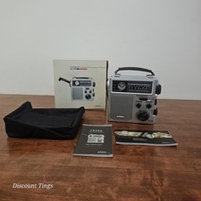 Hand-Crank ETON FR300 Multi-Purpose AM/FM/TV-VHF Radio NOAA Weather Emergency