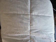 Oeko-Tex White Down Queen Size Duvet Insert Comforter Corner Loops 90 X 90