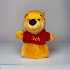 Winnie the Pooh - Pooh Bear - Disney - 9" Hand Puppet - Vintage Mattel