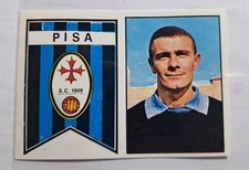 CALCIATORI PANINI 1965 1966 SCUDETTO PISA - BREVIGLIERI NUOVA