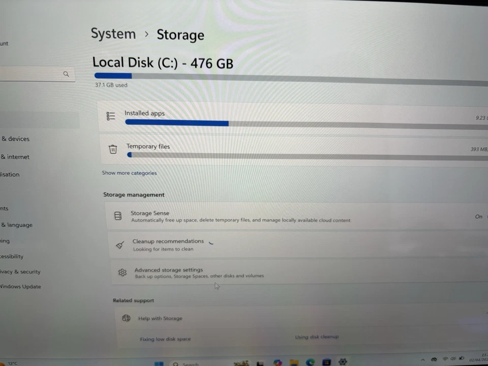 Microsoft Surface Pro 5 i7-7660u 16GB RAM 512GB SSD Windows 11 Pro 39% BATTERY - Image 2 of 4