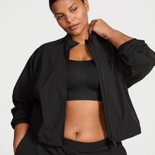 Victoria Secret VSX ActiveFlex Full-Zip Jacket Black Size Large New With Tags