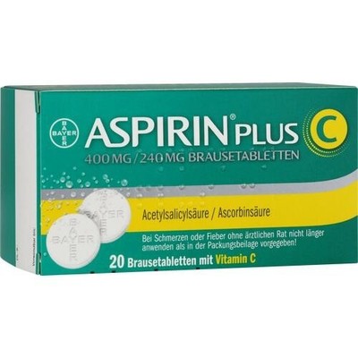 ASPIRIN plus C Brausetabletten 20 St. PZN 01894063