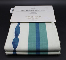 Threshold Rectangular Tablecloth 60 x 84 Blue...