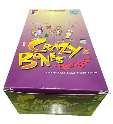 MAGIC BOX TOYS GoGo's Crazy Bones Series II (2) Things - Rare Original Display Box + 36 packs