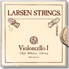 Larsen Strings Original Cello String Set 4/4 Size, Medium