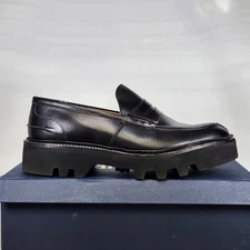 Size 11 US (UK 10)- Trickers x Todd Snyder James Penny Loafer- Black Leather (p)