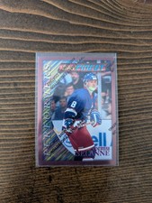 1995-96 Finest Teemu Selanne Performers Bronze #155 w/coating. Winnipeg Jets. Nm