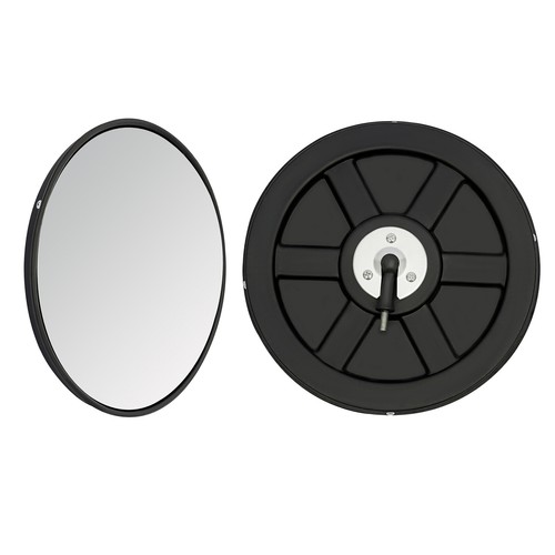 2x Wide View Round Corner Convex Mirror Security Safety Outdoor Driveway Garage - Picture 7 of 16