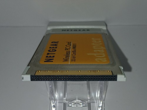 ✔️📶 NETGEAR WG511 WIFI PCMCIA CARDBUS 32BIT PC CARD - Photo 3/4