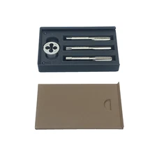 1/4-24 UN M2 HSS 5 Piece Tap & Die Set, Stanley Plane Restoration Tools