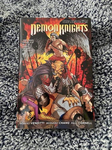Demon Knights New 52 Custom Omnibus Etrigan DC Comics Venditti Chang Cornell
