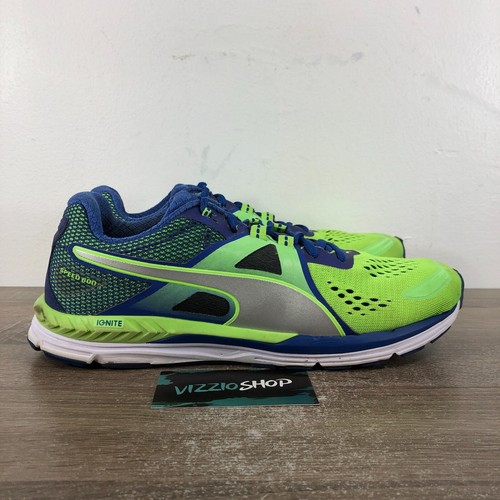 Puma Speed 600 Ignite Green Blue Silver 