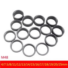 M48x0.75 Extension Ring/Tube 4-25MM with Anti-Slip Knurling Telescope Accessory