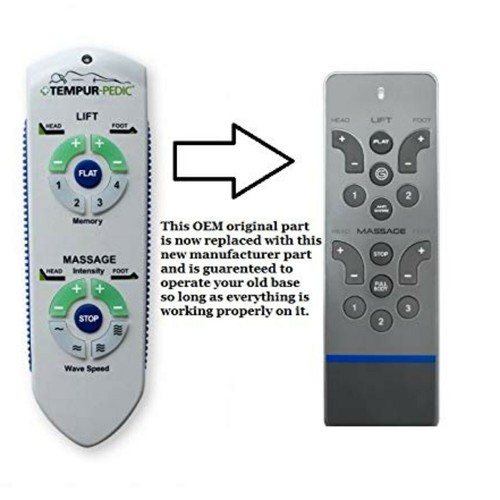 Tempurpedic Adjustable Bed Replacement Remotes, All Models eBay