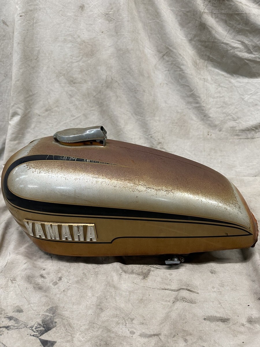 1973 Yamaha TX 750 TX750 Gas Tank W/ Fuel Cap & Petcock | eBay