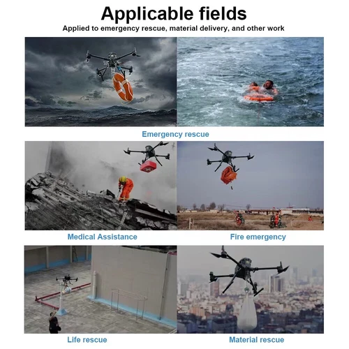 Dji Matric 350 Drone Lanzador de Cuatro Etapas 2.5KG Módulo de Liberación de Gancho para M350 RTK - Imagen 3 de 7